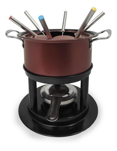 Set De Fondue Antiadherente Para 6 Personas Calidad Premium