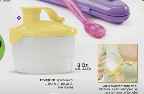 Tupperware Dosificador De Leche 9 Oz