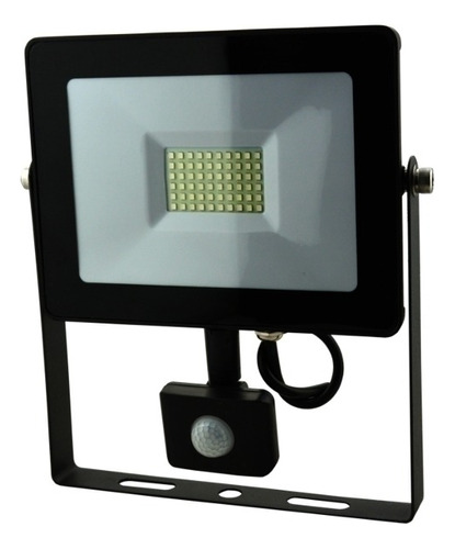 Proyector Led C/sensor Mov. 50w Luz Fría Exterior