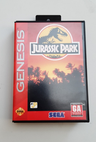 Jurassic Park Sega Genesis En Caja