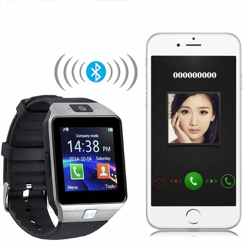 Cámara Sim Android Reloj Con Tarjeta Inteligente Bluetooth I