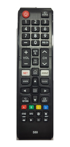 Control Remoto Para Smart Tv Led Samsung Netflix Amazon 589