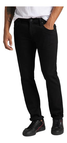 Jeans Hombre Daren Regular Straight Fit Black Rinse