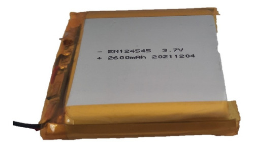 2 Pieza Pila Lipo 2600ma 3.7v Alta Calidad Garantía