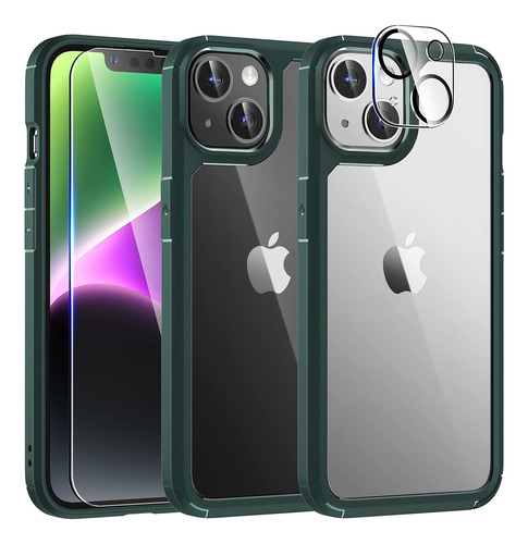 Funda Tauri Para iPhone 14 Plus C/cam Pant Green