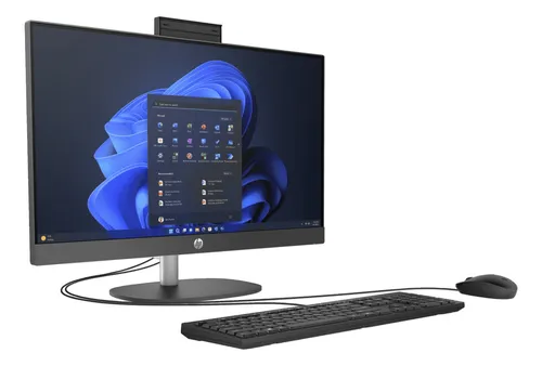 Computadora All In One HP ProOne 245 G10 AMD Ryzen 7 7730U 8GB RAM 512GB SSD 23.8" Windows 11 Home Teclado en Español Mouse