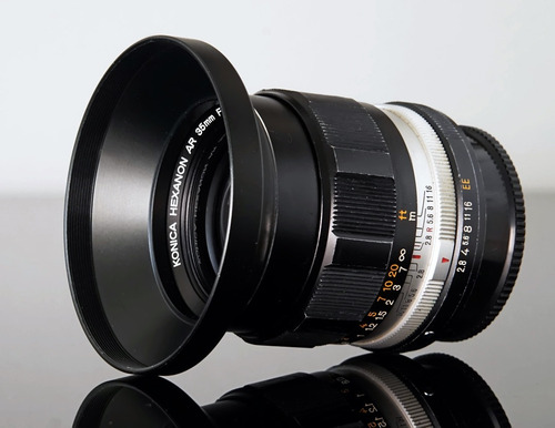 Imagem 6 de 9 de Konica Hexanon 35mm F2.8 Com Adaptador Para Fuji X Mount
