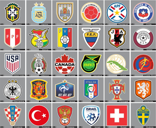Adesivo Fluminense Escudo Futebol Brasileiro Logo Kit 12pcs