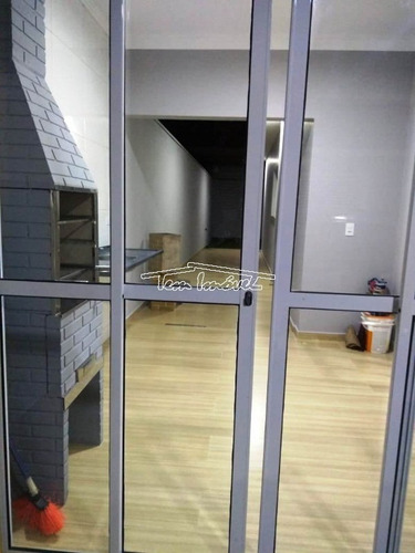 Casa Nova No Residencial Vitória Em Boituva. Estilo Moderno, Quintal Gramado! - Ca01229 - 69234753