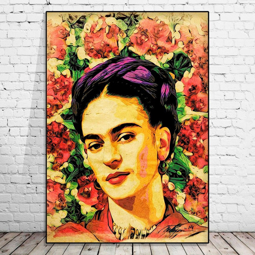 Cuadro Decorativo Frida Kahlo Arte Mexicano