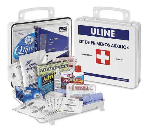 Uline Kit De Primeros Auxilios - México, 50 Personas