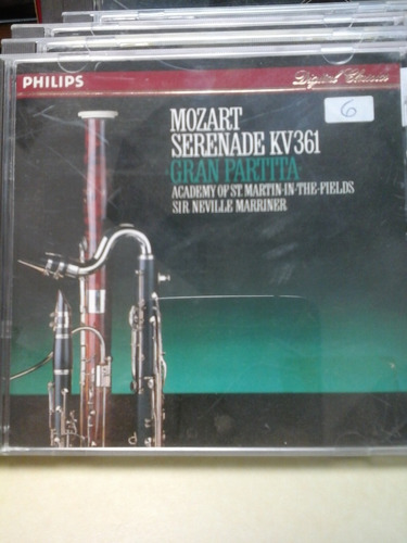 Cd 0214 - W. Amadeus Mozart - Serenade In B Flat - L299
