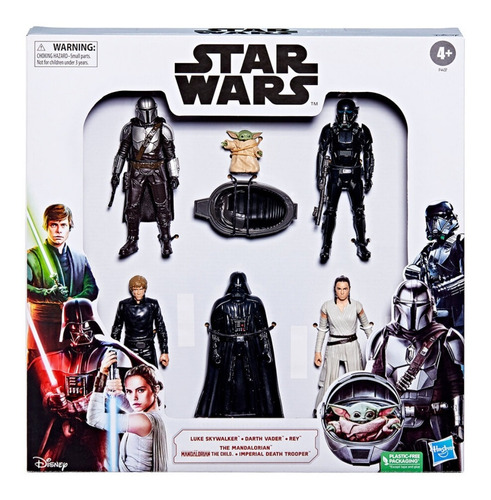 Star Wars, Set De 6 Figuras De Acción