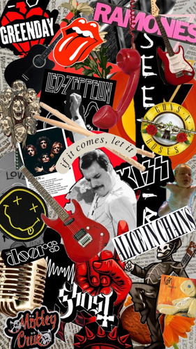 Funda Antigolpes Para Iphone Y Otros Bandas Rock Famosas 3 Iphone 16 Plus