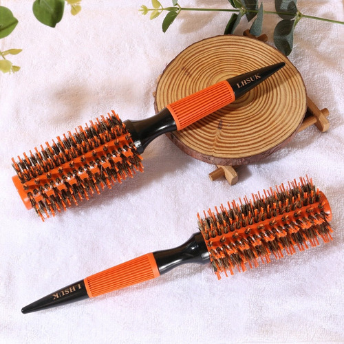 Kit 5 Cepillos Profesionales De Peluquería Cerdas De Jabalí