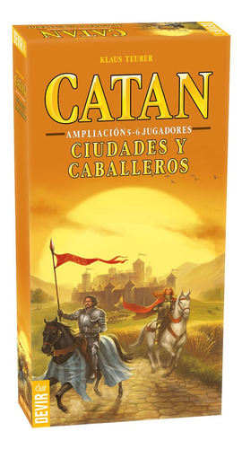 Juego Catan Ciudades Y Caballeros Expansión 5 - 6 Jugadores