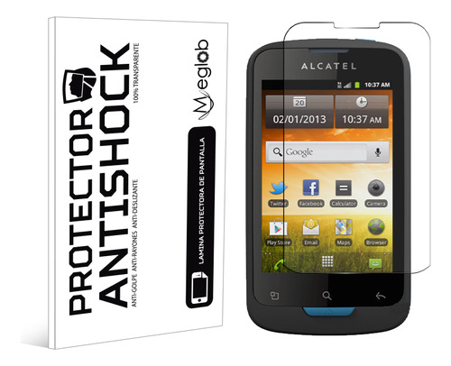 Protector Mica Pantalla Para Alcatel Ot-988 Shockwave