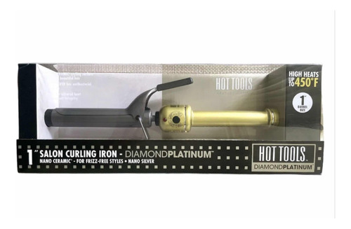 Pinza Rizadora Profesional Hot Tools De 1 Edición Diamante