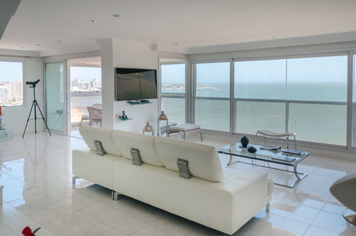 Imagen 3 de 29 de Penthouse En Playa Mansa En Alquiler (ref: Lij-5590)