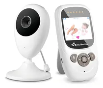 Comprar Baby Monitor, Smart Lcd Baby Monitor Cámara Con Visión Nocturna, Audio Y Video, Canción De Cuna, Monitoreo De Temperatura(us)
