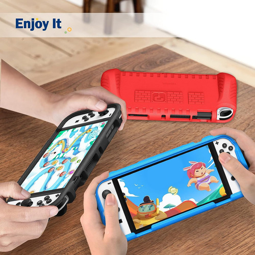 Fintie Kids Case Para Nintendo Switch Oled Modelo 2021 Co...