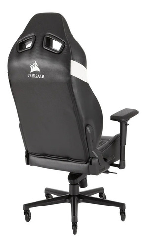 Silla Gamer Corsair T2 Road Negra Y Blanco (cf-9010007-w)
