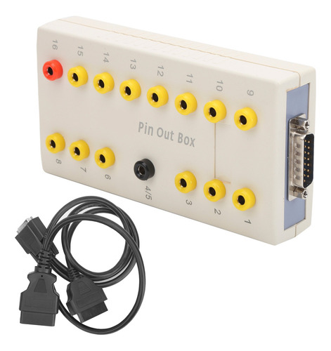 Kit De Cable De Diagnóstico De Caja De Conector De Pin Obd2