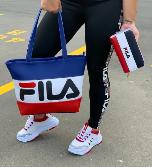 tenis fila para mujer de moda