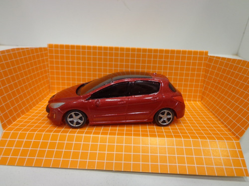 Peugeot 308 4 Puertas Bordo 1/43 Cartrix 