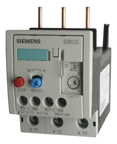 Relevador 3ru1136-4ab0 Ajuste 11-16a. Siemens