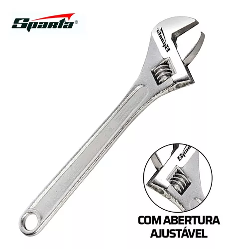 Chave Inglesa Ajustável 10 Pol. 250mm Mtx - Pontal Materiais para Construção