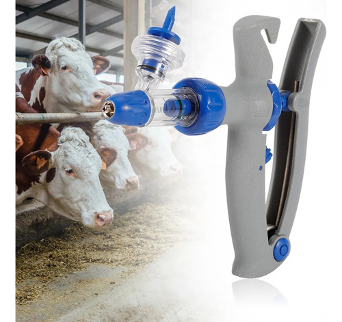 Jeringa Inyectora Automática De 2 Ml Para Ganado