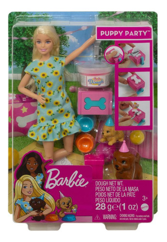 Muñeca Barbie Fiesta De Perritos