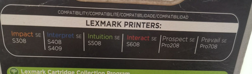 Cartucho De Tinta Original Lexmark 108 Magenta 