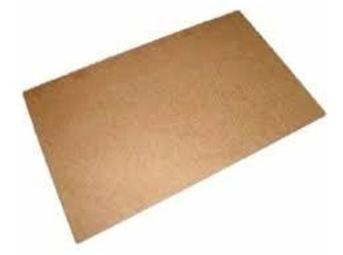 Chapa Mdf Cru 3mm Placa Decoração A4 21x29,7cm - 20und