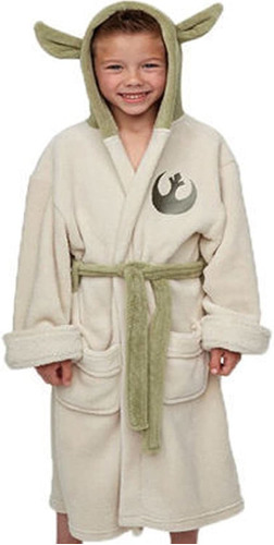 Mesodyn Bata De Baño Yoda Para Niños, Para Cosplay, Hallowee