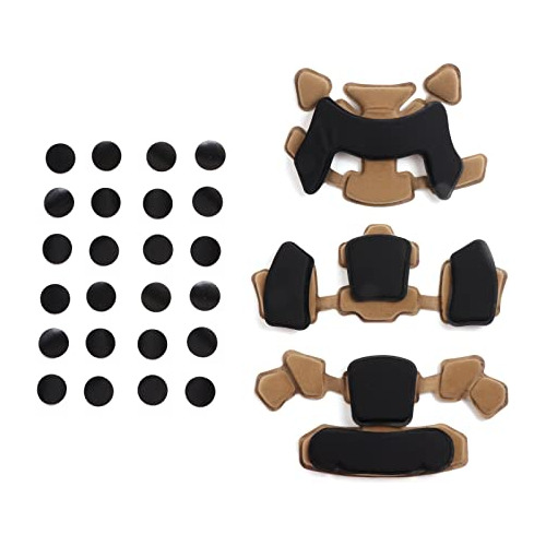 Paxlamb Reemplazamientos De Pad Tactical Airsoft Helmet Pads