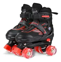 Comprar Patines De Ruedas Ajustables Con Luces Para Niños, Divertido
