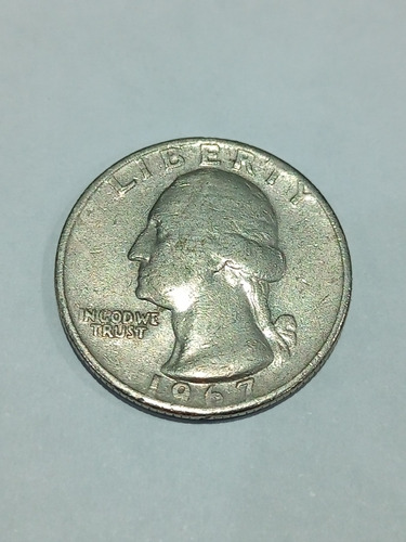 Moneda Quarter Dollar 1967