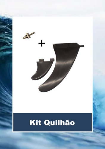 Kit Sup Quilhão + Parafuso De Quilhão