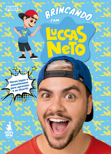 Livro Luccas Neto Novo - Brincando Com Luccas Neto