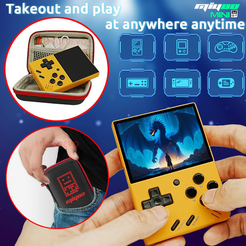 Consola De Jogos Portátil Miyoo Mini V4 2,8 Polegadas 750x56