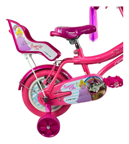 Bicicleta para niñas rin 12 Gw Princess Story - Tienda de Bicicletas Wuilpy  Bike