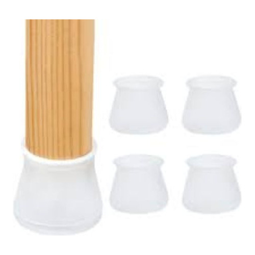 Protectores Silicona Para Patas Sillas Mesas X 4 U. Aka