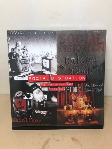 Boxset Social Distortion -the Independent Years (83-04)/4lp)