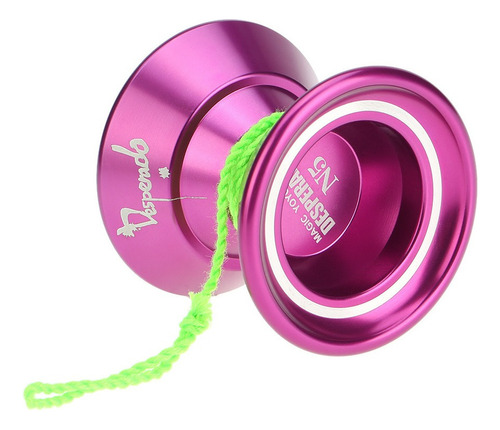 Yoyo Yoyo Para Niños De Aleación De Metal Morado N5 Magic Sp