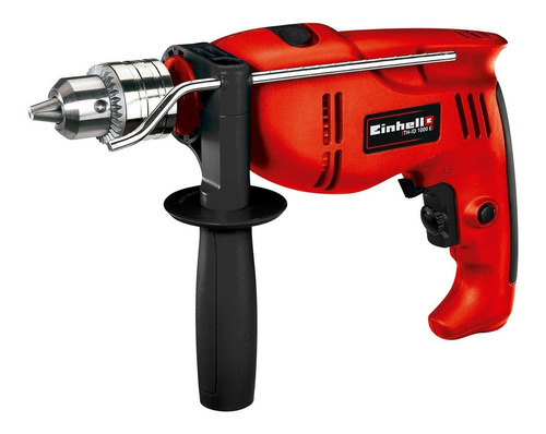 Furadeira martelete parafusadeira elétrica de 13mm Einhell TH-ID 1000 E Kit 1010W + acessório com bolsa 220V 60Hz