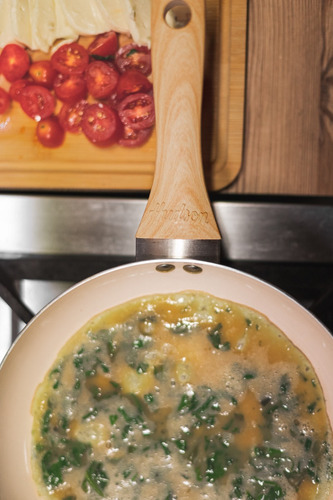Imagen 7 de 10 de Set Sartenes Cocina Hudson Gris Con Antiadherente 4 Piezas