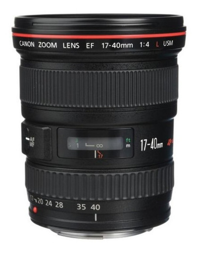 Lente Canon Ef 17-40mm F/4l Usm Ultra Gran Angular Entrega