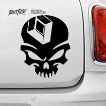 Comprar Calco Calavera Renault Calcomanía Auto Moto Ploteo 12cm